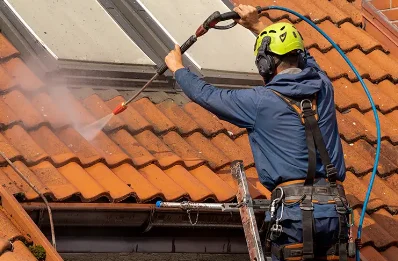 Démoussage et hydrofuge de toiture à Marclopt